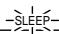 DENON D-M51DVS - Press the SLEEP button. - 1