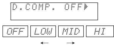 DENON D-M51DVS - Select and set the surround parameters. - 3