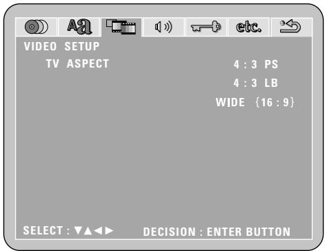 DENON D-M51DVS - ※ To exit the TV aspect mode - 5