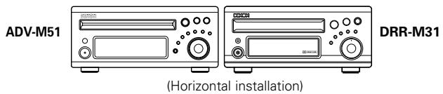 DENON D-M51DVS - NOTES: - 1