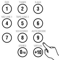 DENON D-M51DVS - Use the cursor or number buttons to select the desired item. - 2