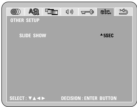 DENON D-M51DVS - When "SLIDE SHOW" has been selected - 4