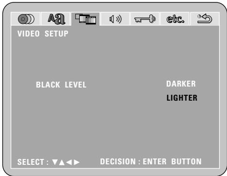 DENON D-M51DVS - ※ To complete the "BLACK LEVEL" setting - 15