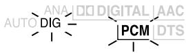 DENON D-M51DVS - Input signal display - 3