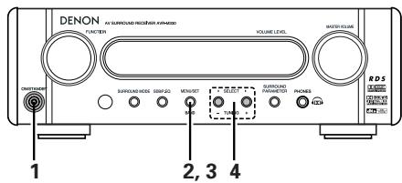 DENON DHT-M330DV - Quick Setup procedure - 1