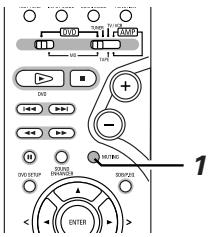 DENON DHT-M330DV - [3] Turning the sound off temporarily (MUTING) - 1