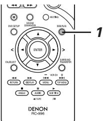 DENON DHT-M330DV - [1] Adjusting the sound quality (SDB/P.EQ) - 2