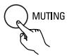 DENON DHT-M330DV - Use this to turn off the audio output temporarily. Press the MUTING button. - 1