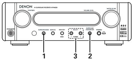DENON DHT-M330DV - [2]2-channel mode settings - 1