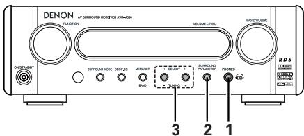 DENON DHT-M330DV - Playback using the Dolby Headphone mode - 1