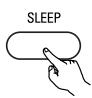DENON DHT-M330DV - Setting the sleep timer (remote control unit only) - 8