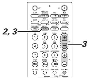 DENON DHT-M330DV - Presetting stations (remote control unit only) - 2