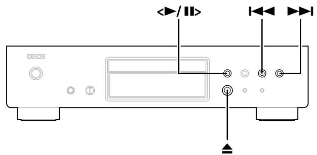 DENON DN-C100 - Press and hold [ ] or [ ] during playback. - 2