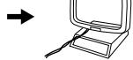 DENON DN-U100P - AM loop antenna assembly - 5