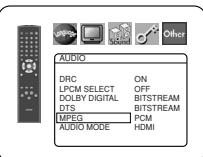 DENON DN-V100 - MPEG (Default: PCM) - 1