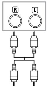 DENON DN-V100 - Connection to an Audio System - 2