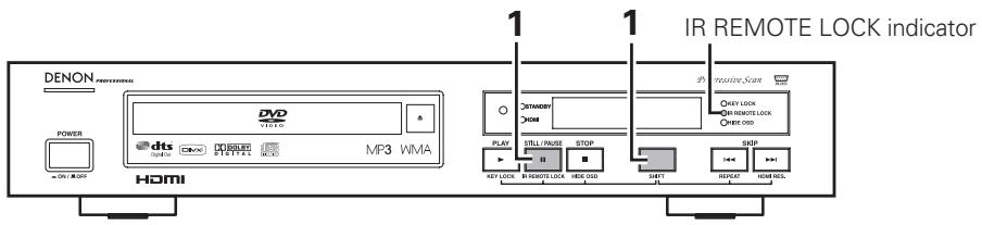 DENON DN-V210 - IR REMOTE LOCK - 1