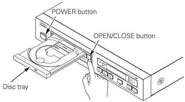 DENON DN-V210 - Opening and Closing the Disc Tray - 1