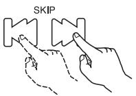 DENON DN-V210 - Skipping to the Beginning of Chapters or Tracks - 3