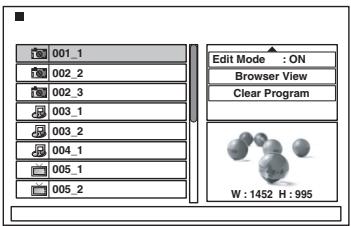 DENON DN-V210 - File Menu Functions - 1