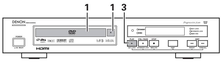 DENON DN-V210 - Listening to MP3/WMA CD, CD-Rs and CD-RWs - 1
