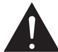 DENON AVP-A1HDA - RISK OF ELECTRIC SHOCK DO NOT OPEN - 1