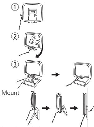 DENON AVR-1909 - ☐ AM loop antenna assembly - 1