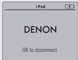 DENON AVR-1909 - Either turn  or press [iPod] to select the input source assigned in step 1-② above. - 1