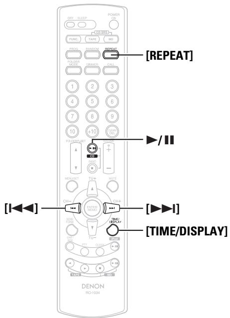 DENON D-F102 - Pour arrêter la lecture aléatoire du disque/dossier: - 3