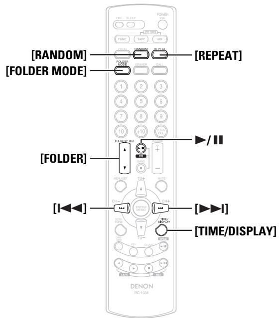 DENON D-F102 - Mode disque (mode dossier : OFF) - 2