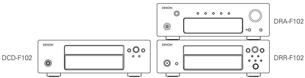 DENON D-F102 - Disposition recommandée du système - 1