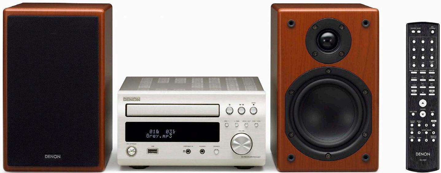 DENON D-M37 - Le son haute qualité DENON dans un mini système caractéristiques - 1