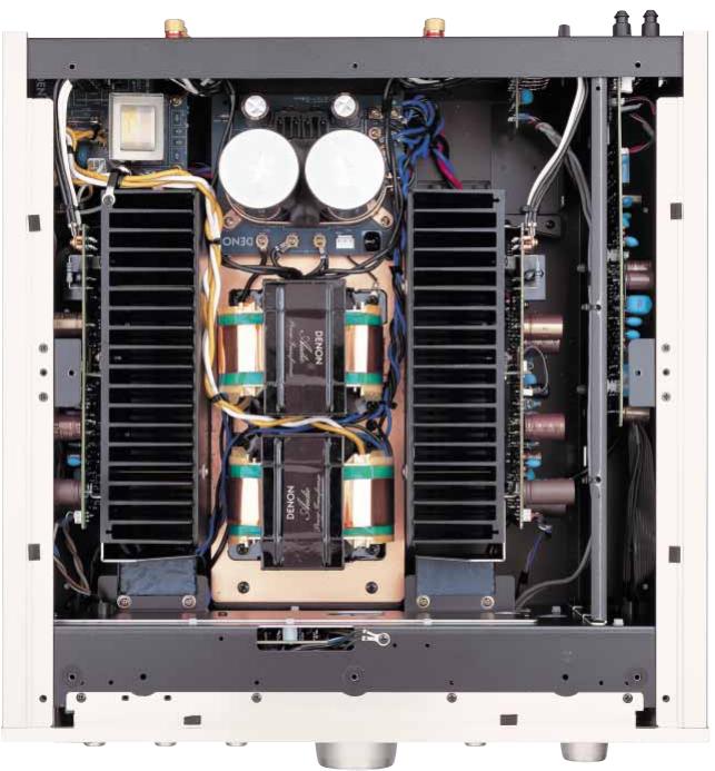 DENON PMA-2000AE - Construction du châssis en 6 blocs indépendants - 1