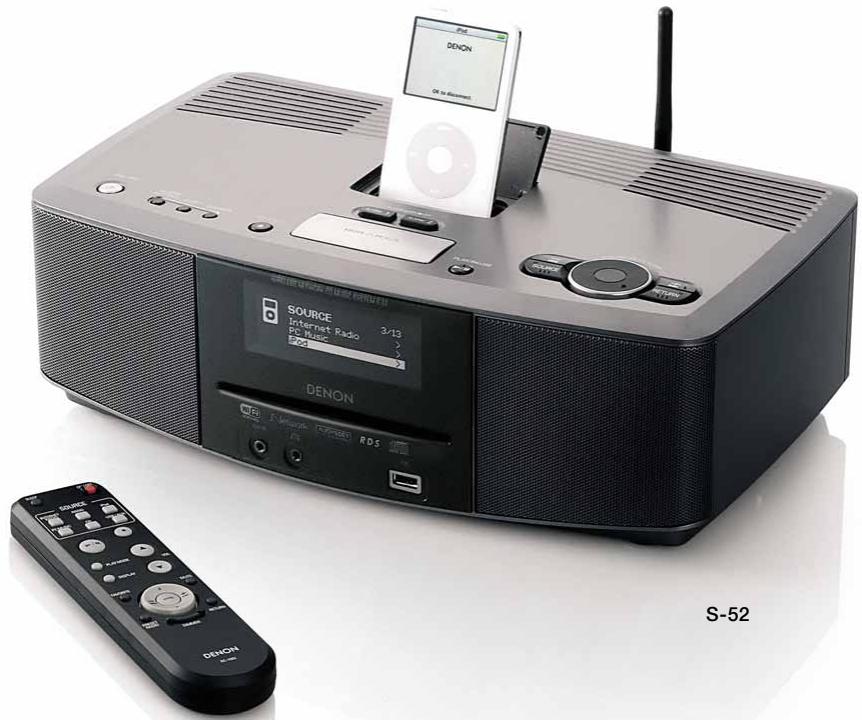 DENON S-52 - Connexion réseau - 1