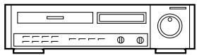 DENON ADV-1000 - Connecting the audio output jacks - 1