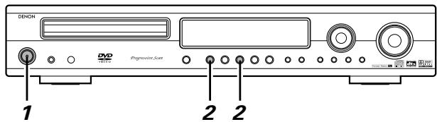 DENON ADV-1000 - INITIALIZATION OF THE MICROPROCESSOR - 1