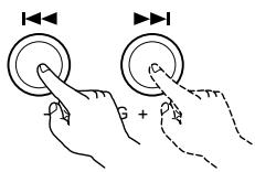 DENON ADV-1000 - Skipping to the Beginning of Chapters or Tracks - 1