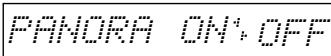 DENON ADV-1000 - Set the various surround parameters. - 1
