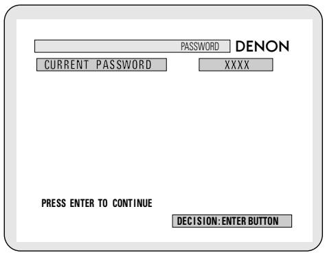 DENON ADV-1000 - "RATINGS" is selected - 13