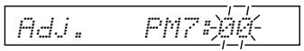 DENON ADV-1000 - Setting the current time (12-hour display) - 8