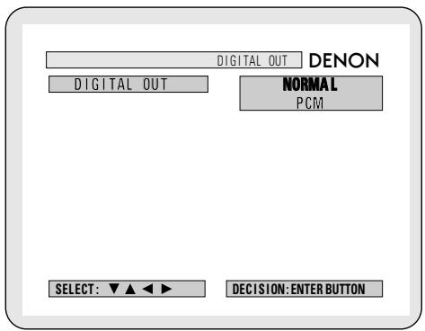 DENON ADV-1000 - "AUDIO SETUP" is selected - 9