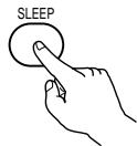DENON ADV-1000 - Setting the sleep timer (remote control unit only) - 4