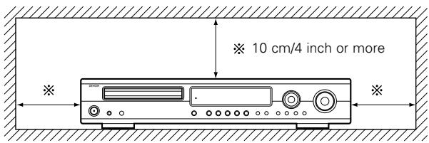 DENON ADV-1000 - CAUTIONS ON INSTALLATION - 1
