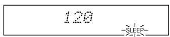 DENON ADV-1000 - Setting the sleep timer (remote control unit only) - 1