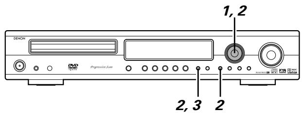 DENON ADV-1000 - [2] Playing in the Dolby Pro-Logic II mode. (All function) - 1