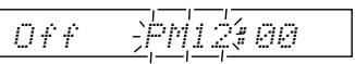 DENON ADV-1000 - Setting the timer end time - 1