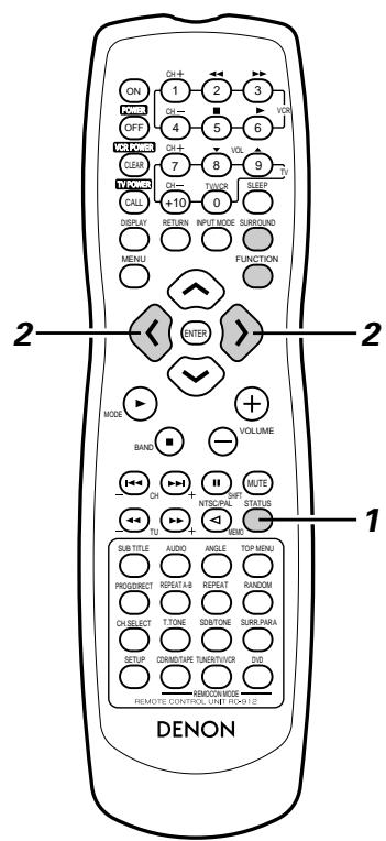 DENON ADV-1000 - ON-SCREEN DISPLAY - 2