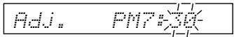 DENON ADV-1000 - Setting the current time (12-hour display) - 10