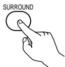 DENON ADV-1000 - Set the surround mode to "AUTO DECODE". - 2