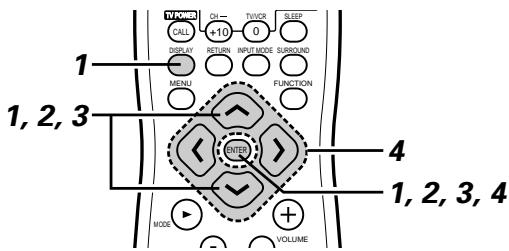 DENON ADV-1000 - Adjusting the picture quality - 1